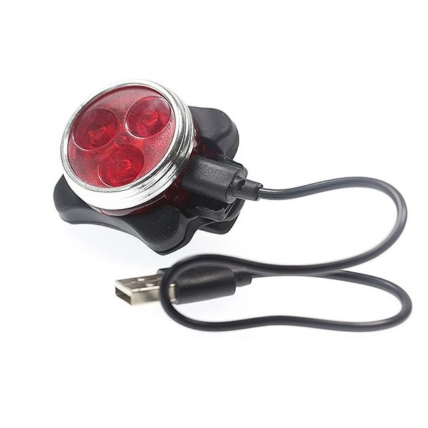 Ventoux - USB Circle baglygte | Baglygter Ventoux USB Circle baglygte | Baglygter